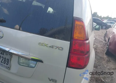 2007 Lexus Gx 470 from USA, damaged, VIN JTJBT20X370132928